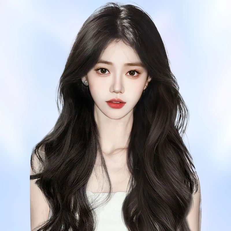 【升级封边递针】假发女长卷发全真人发丝气质轻薄手织蓬松假发套