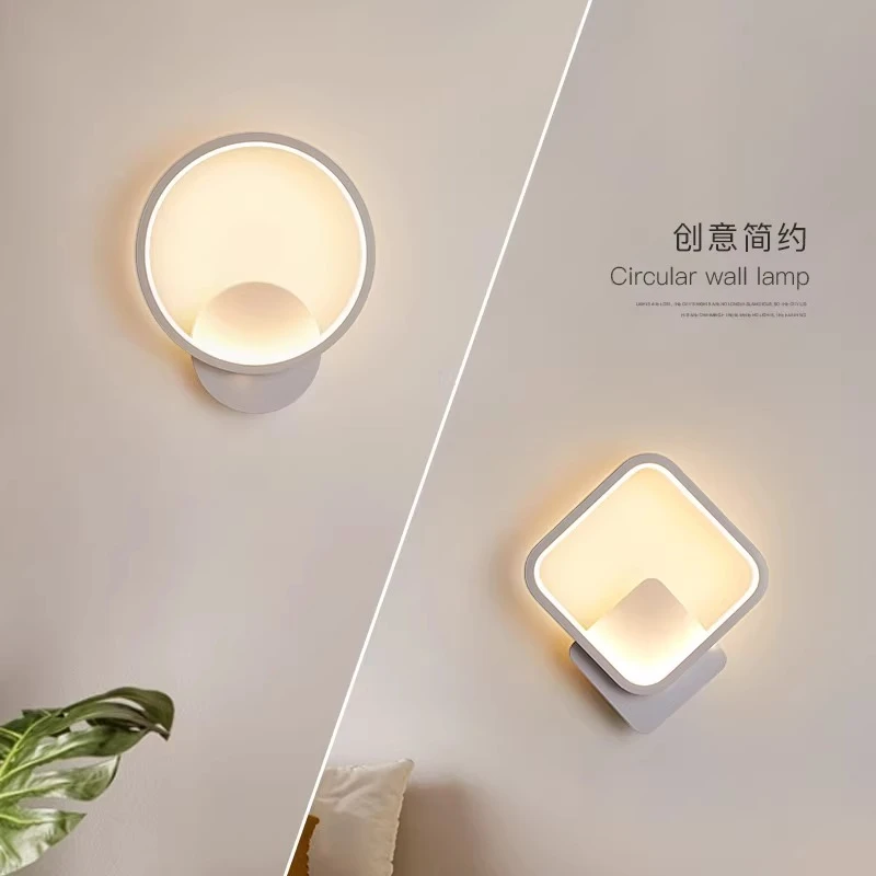 网红壁灯LED床头卧室现代简约创意客厅阳台楼梯过道墙壁北欧灯具