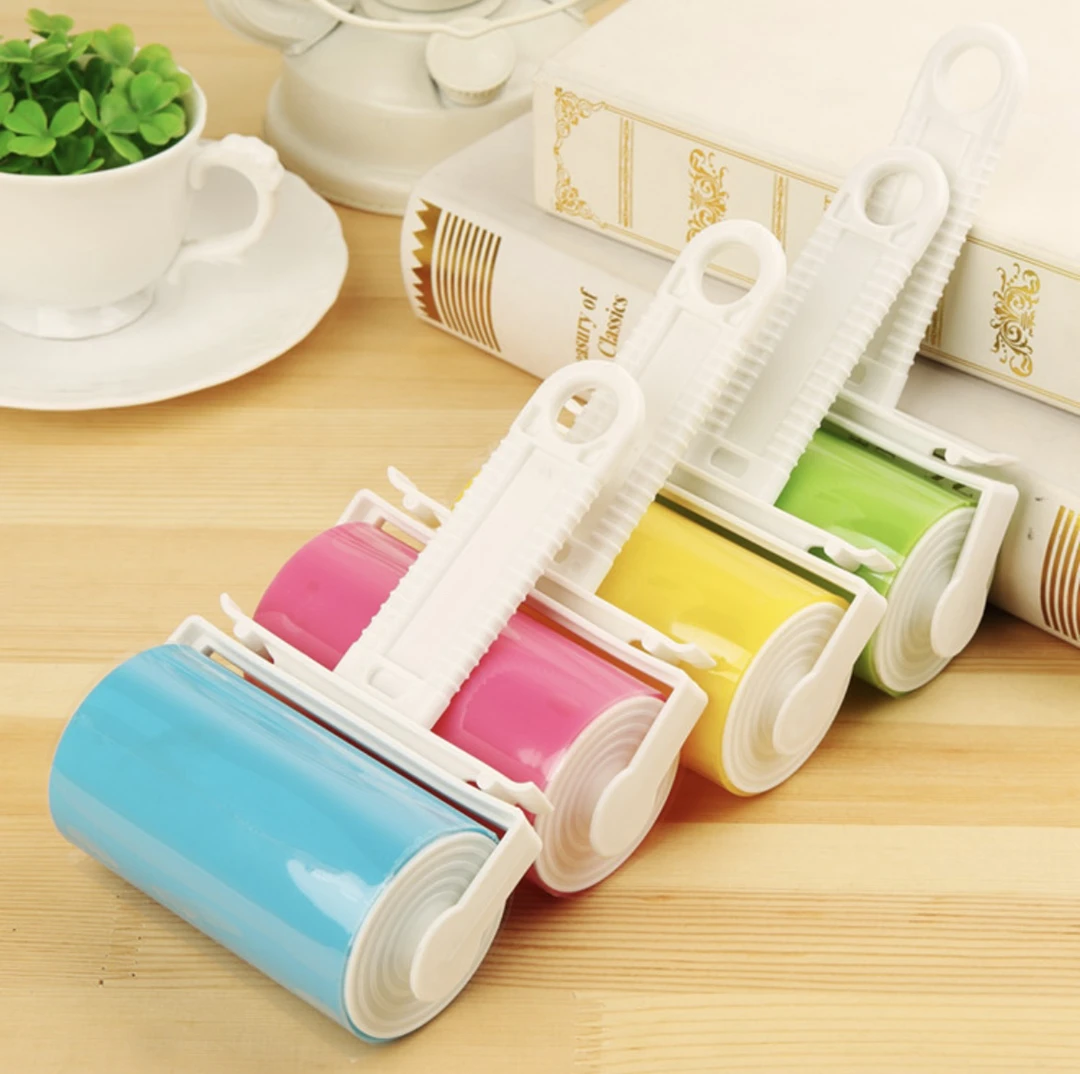 【水洗粘毛器】滚筒水洗循环重复使用耐用粘尘家用宠物掉毛清洁神器