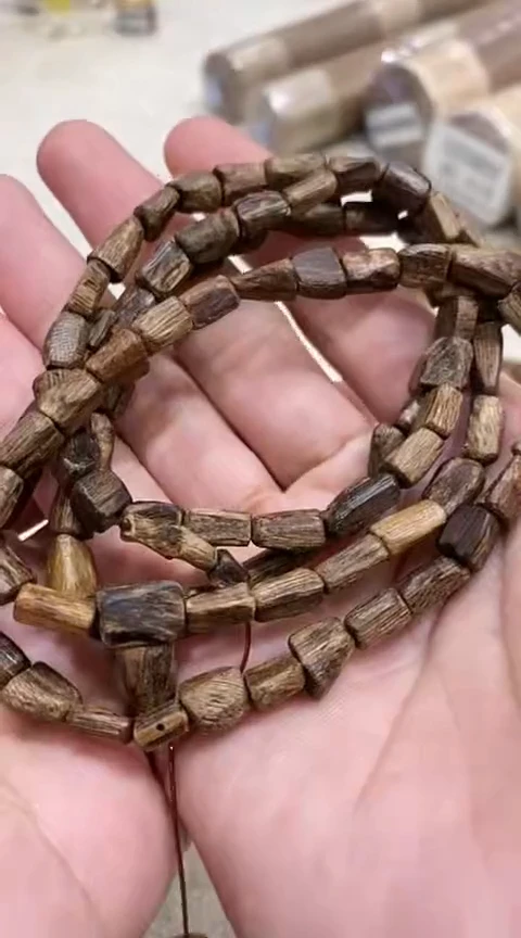 【闪购商品】沉香手串达拉干随型多圈