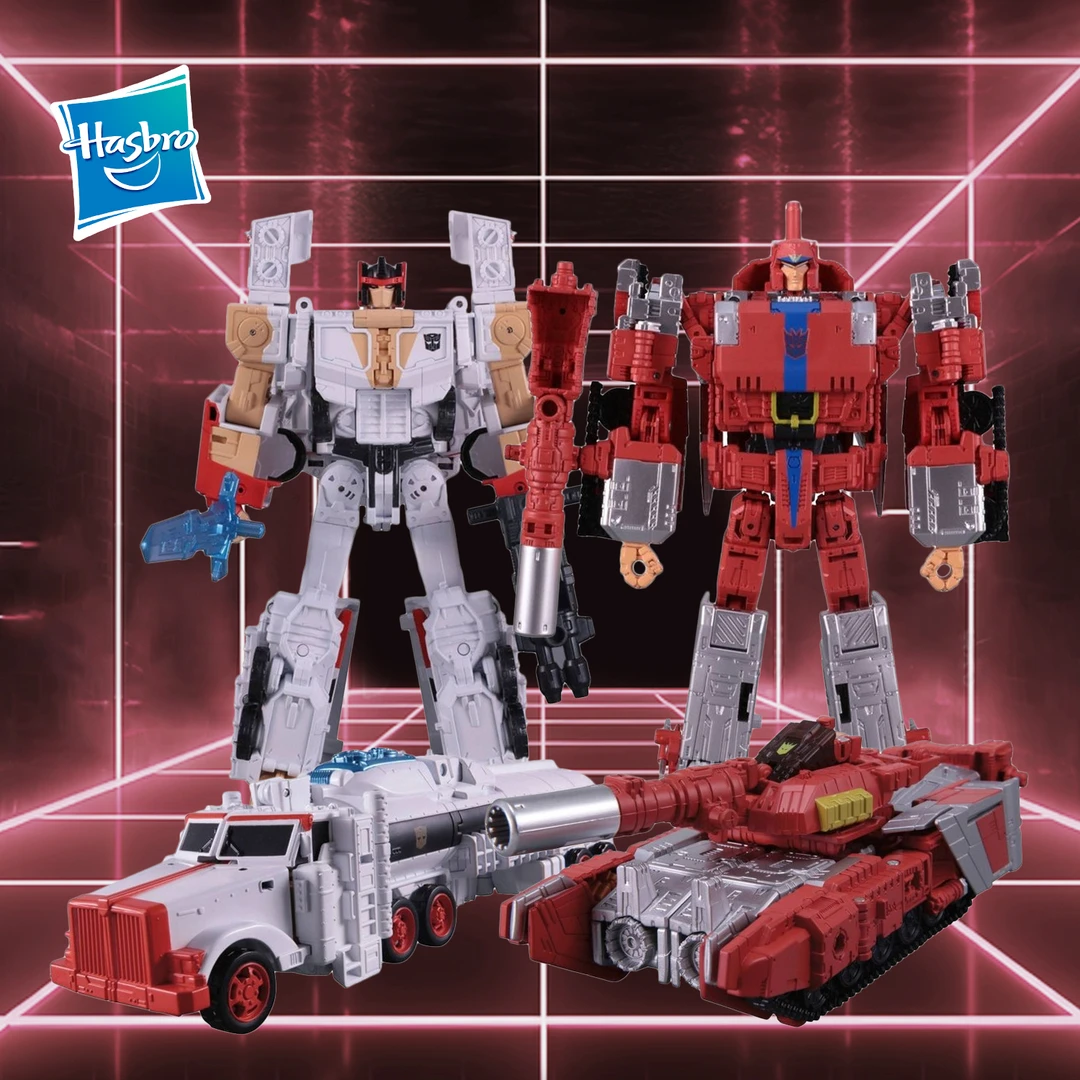 TAKARA 变形金刚 街头霸王II联名款 隆vs维嘉 擎天柱vs威震天全新
