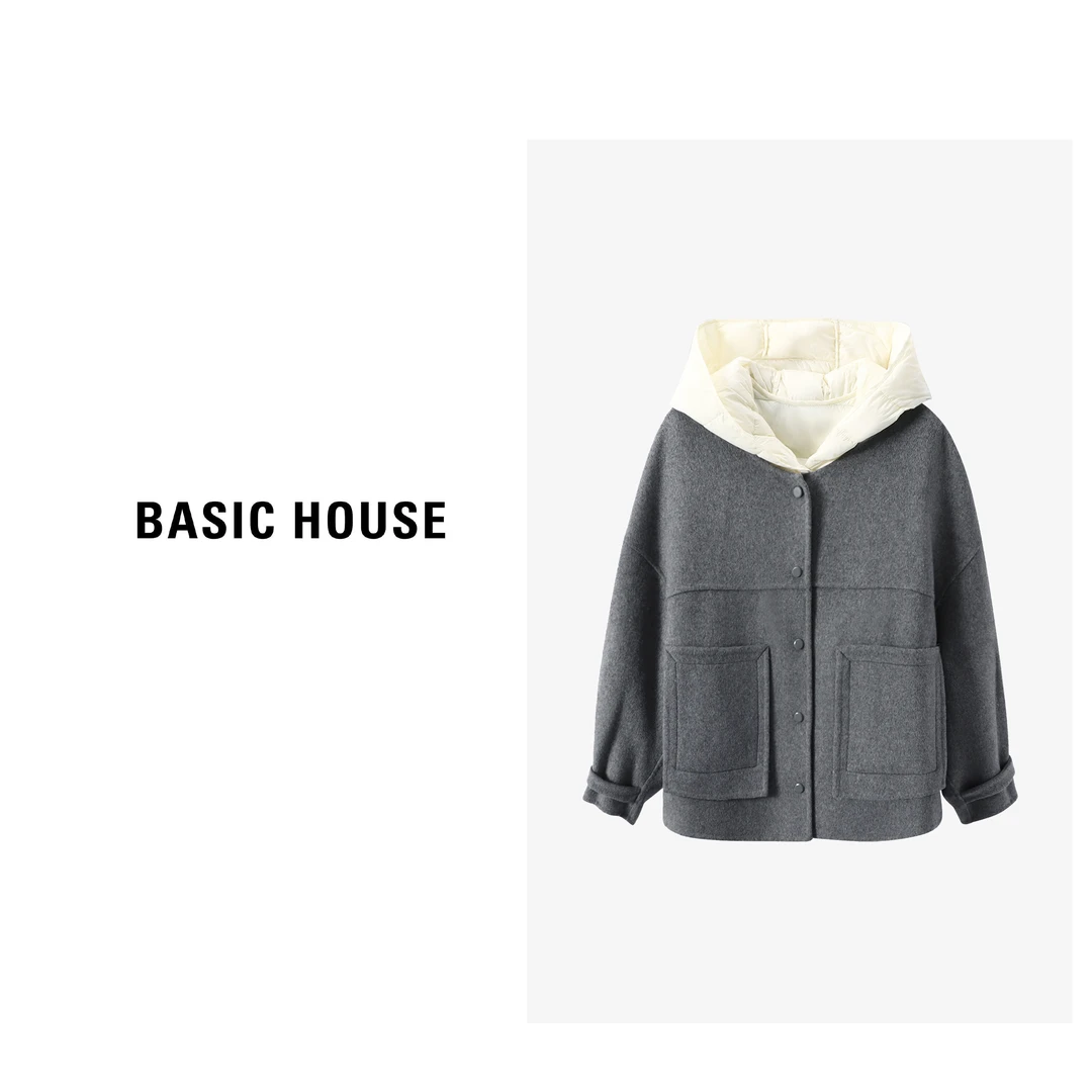 Basic House/百家好秋冬高级感舒适时尚套装B0623H5N042