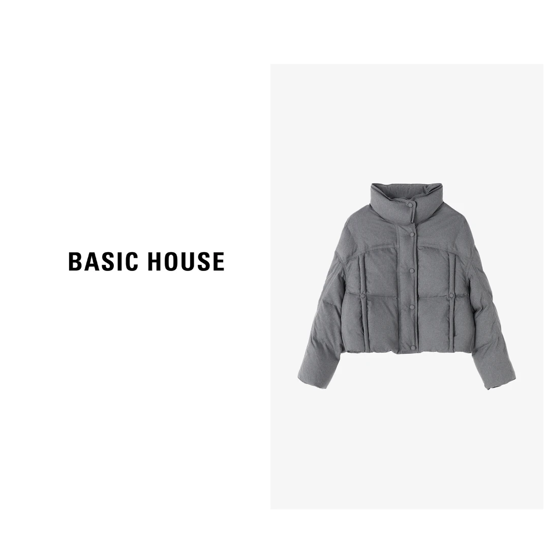 Basic House/百家好冬季休闲百搭时尚羽绒服（短款）-B0624E5E412