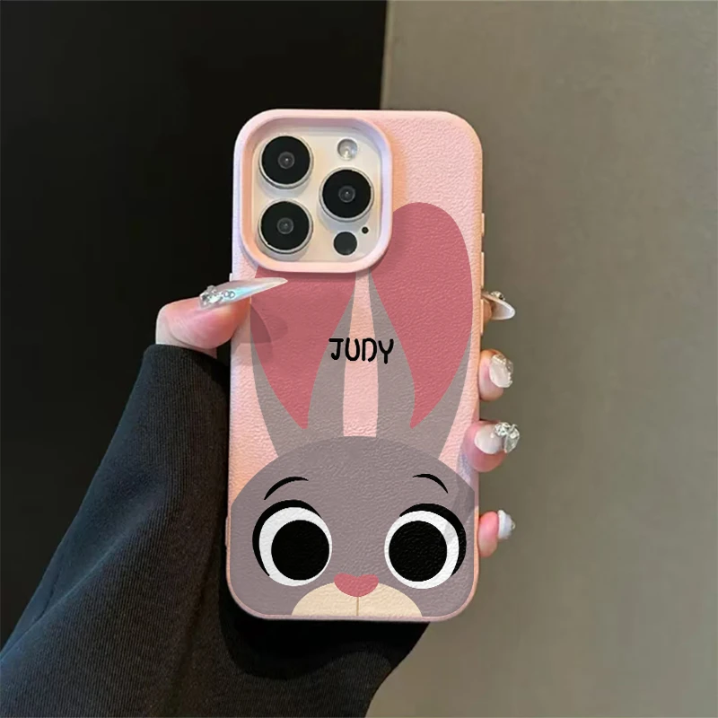 可爱尼克适用iPhone15/16promax荔枝纹硅胶苹果14/13/12/11手机壳