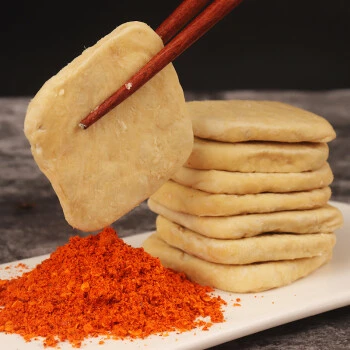 贵州高山手撕小豆腐手撕臭豆腐煎小豆腐特产