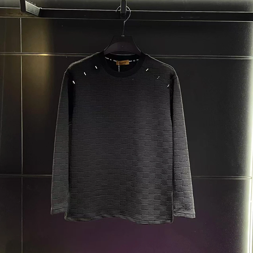 【TIME BOKAN】男士秋冬新款时尚潮流百搭圆领休闲打底卫衣88753