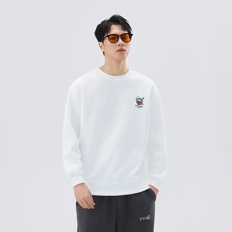 【情侣款机器猫】2024秋季新款时尚潮流百搭时尚休闲男士长袖卫衣