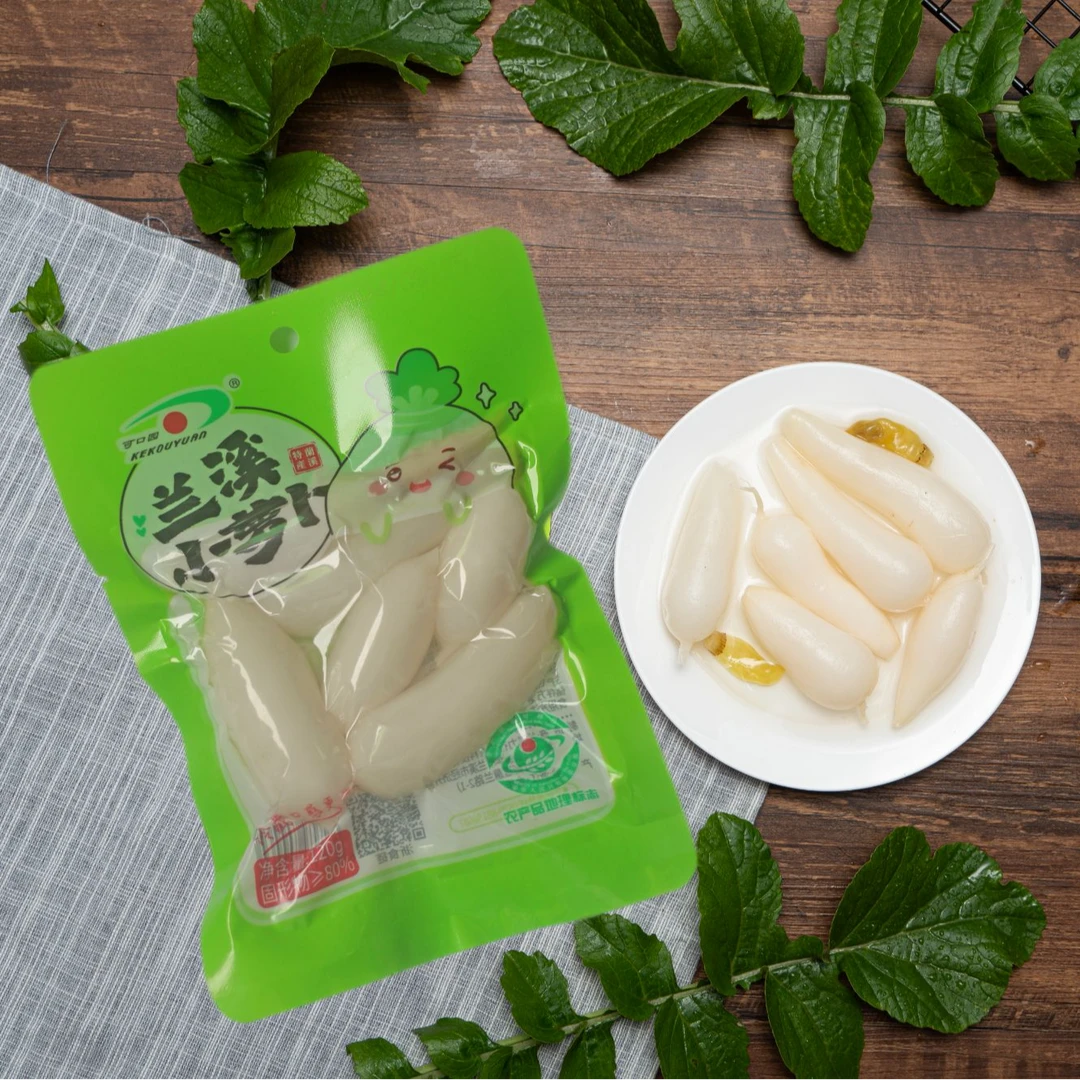 金农好好可口园兰溪小萝卜下饭必备开胃小萝卜120g*5包