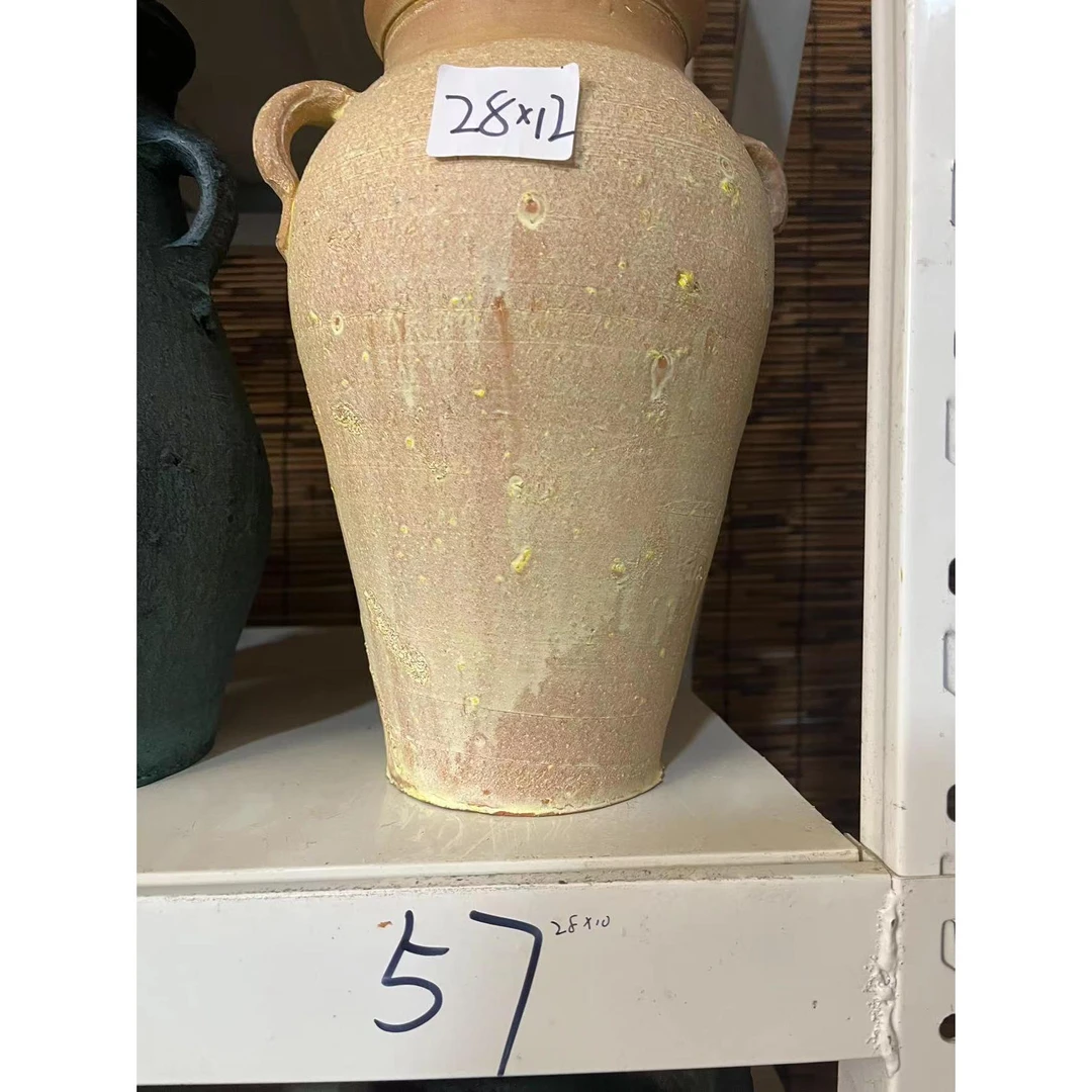 编号57-粗陶花盆复古大口径法师老桩透气绿植盆栽多肉植物高端
