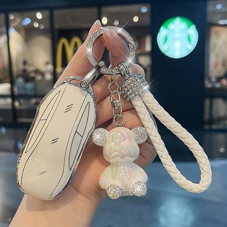 适用于智己LS7钥匙套L7天使轮版LS6/L6卡片汽车高档壳扣男女专用