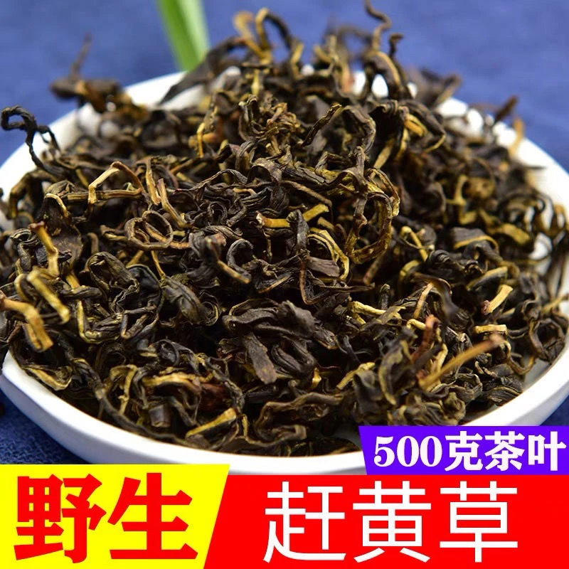 古蔺赶黄草正宗肝茶叶特产野外生非黄草溪熬夜常备泡水养生茶分装