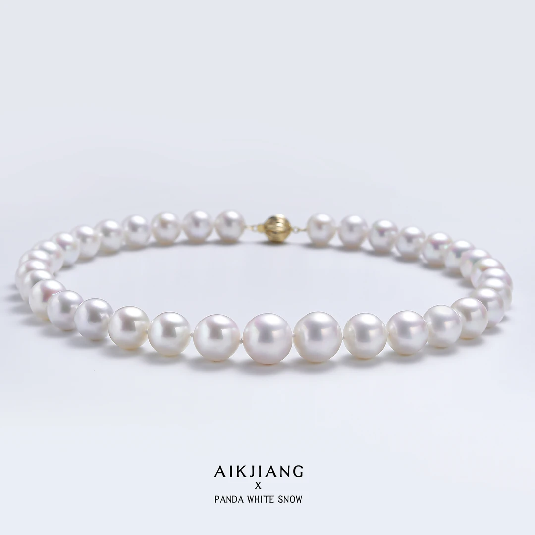 AIKJIANG/爱匠【白总】14K金白雪系列大点位淡水珍珠优雅11-13mm-6