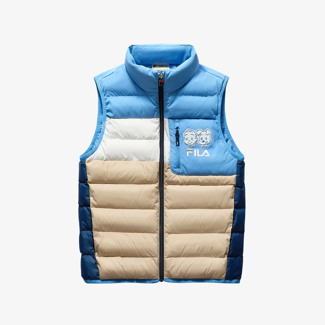 FILA斐乐儿童【原田治联名】(品质童装)男大童马甲上衣K12B444908F