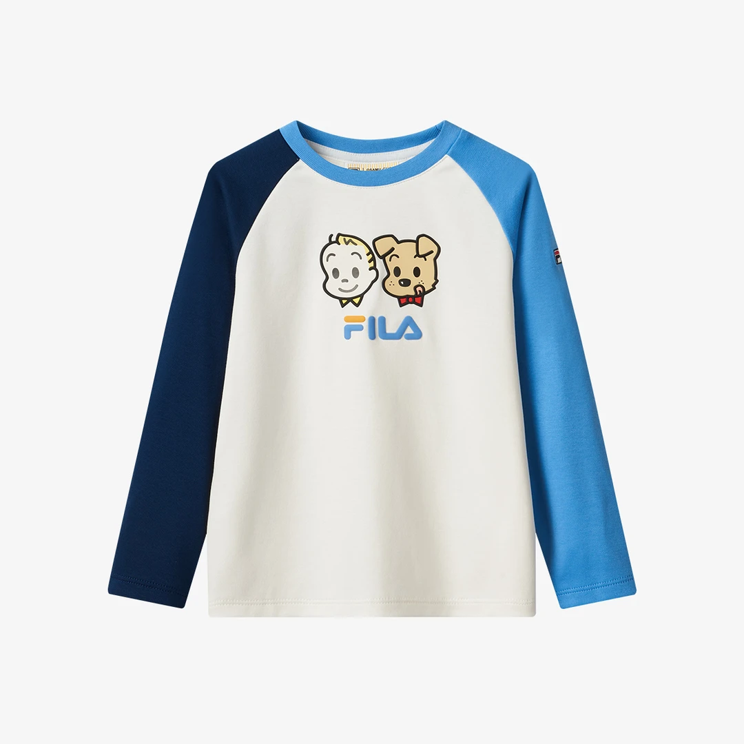 FILA斐乐儿童【原田治联名】(品质童装)男小童圆领卫衣K11B444204F