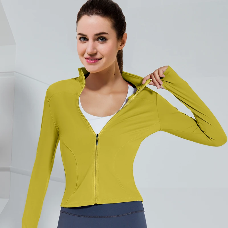 【BS】高定&2007瑜伽服运动外套 跑步健身防晒高弹显瘦