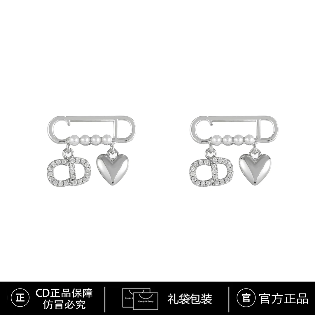 铜合金锆石耳饰 时尚百搭日常轻奢耳钉 3957