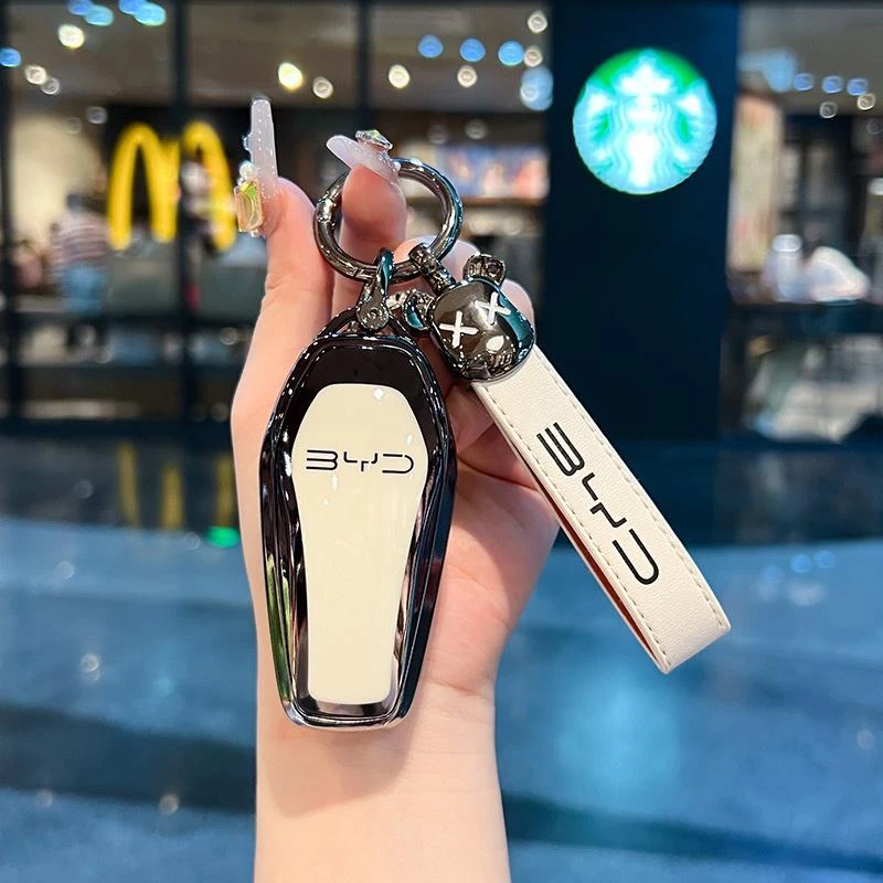 比亚迪汉钥匙套海鸥宋plus/pro海豚秦plus唐dmi驱逐舰05汽车高档