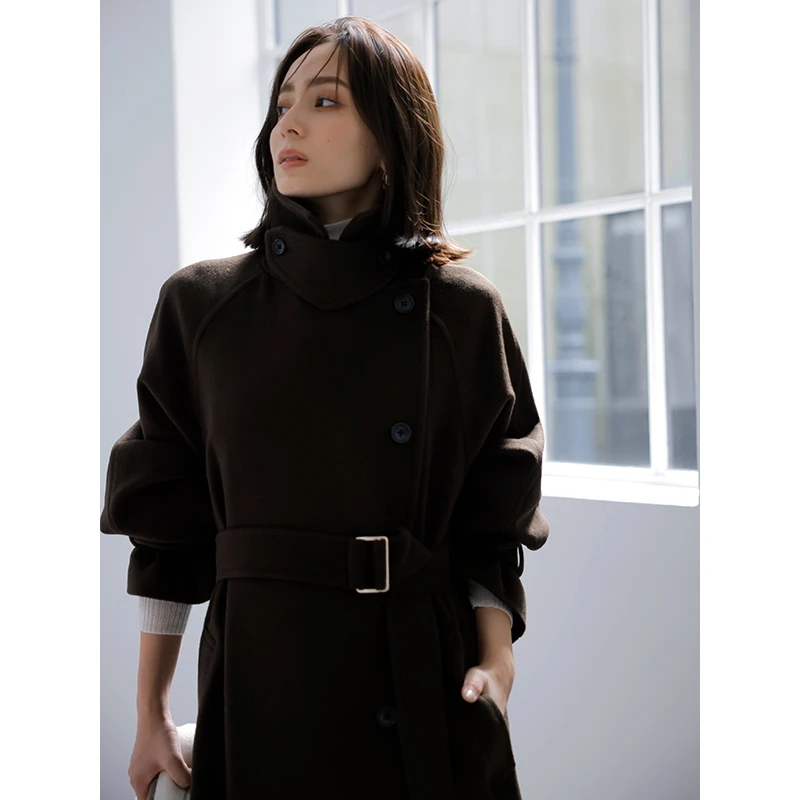 【强哥外贸】重磅美利奴羊毛 A 尾州制优质面料全毛呢外套