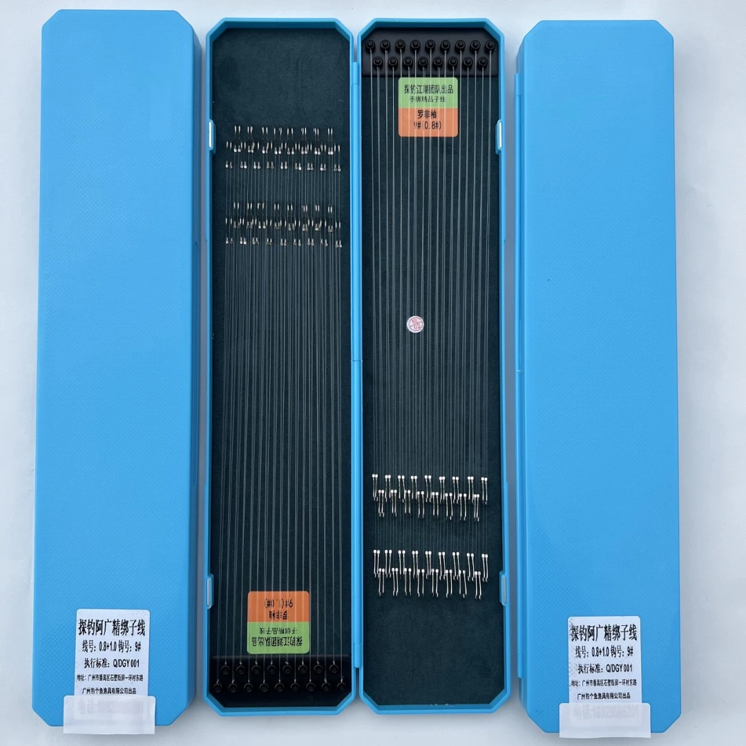 68付胶圈纯手绑脚线罗非专用O圈手绑子线伴碳柔碳软碳线罗非专用