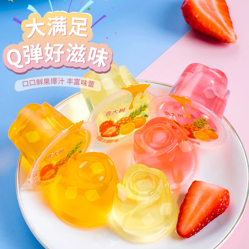 【加量不加价】袁大树即食水果味椰果肉什锦口味0脂肪批发一整箱