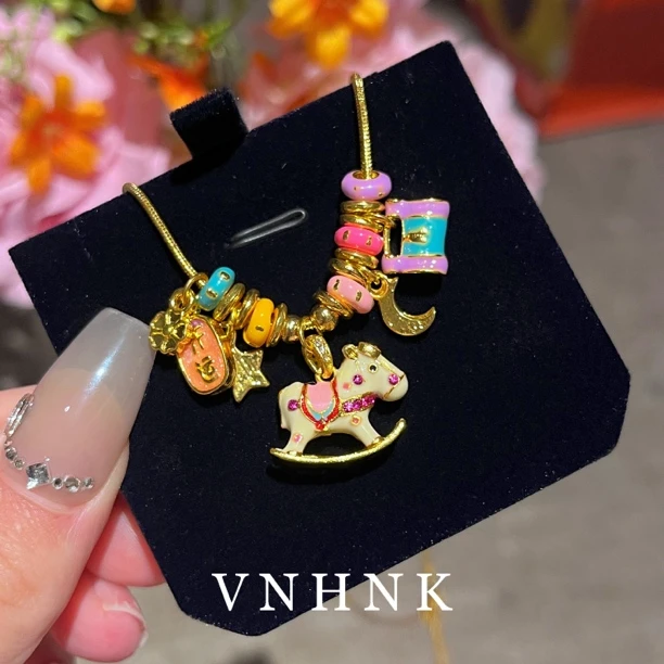 铜合金项链 美可儿   M558   金色(48cm)简约时尚项链预售