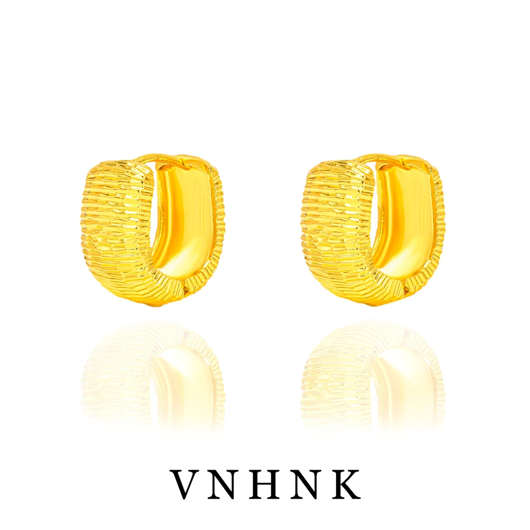 铜合金耳饰 美可儿    YS1037    金色时尚耳环