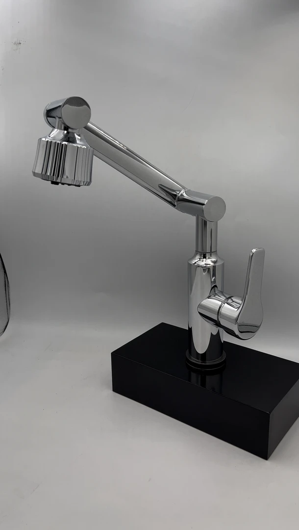 水渡灰招财猫四档调节出水