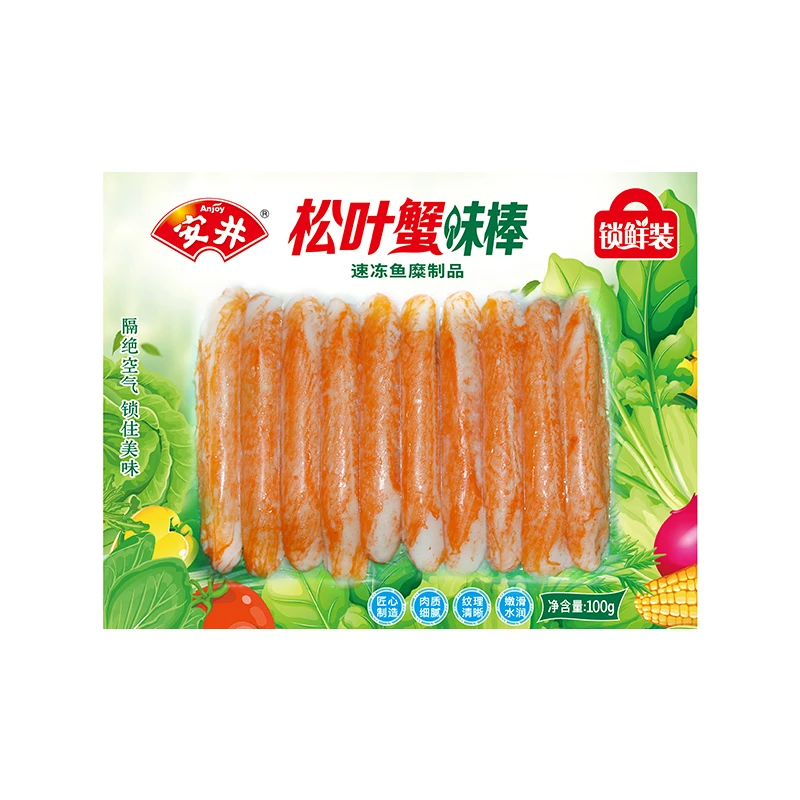 【河南专享】安井100g锁鲜装松叶蟹味棒