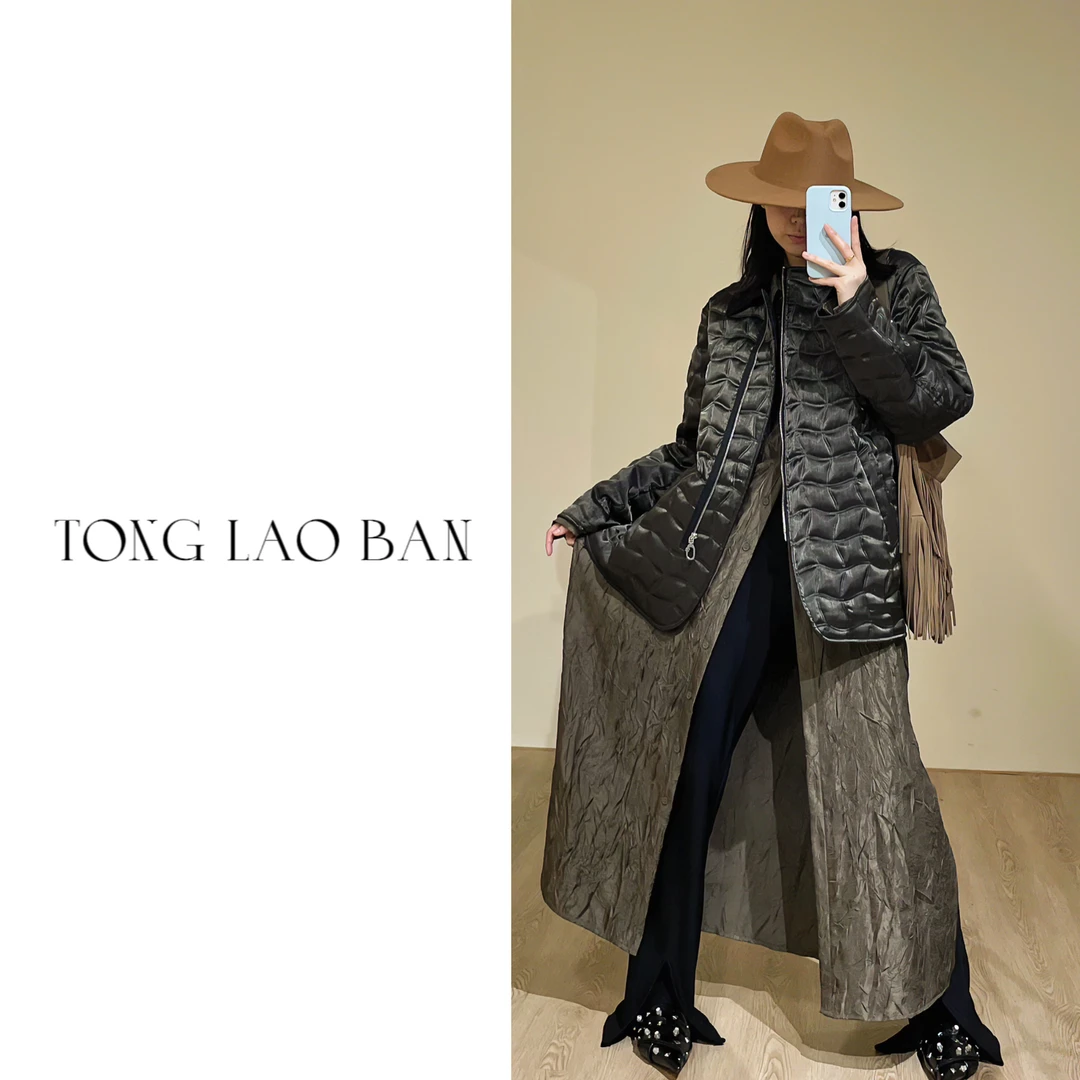 TONG 大码微胖 太空朋克 棉服