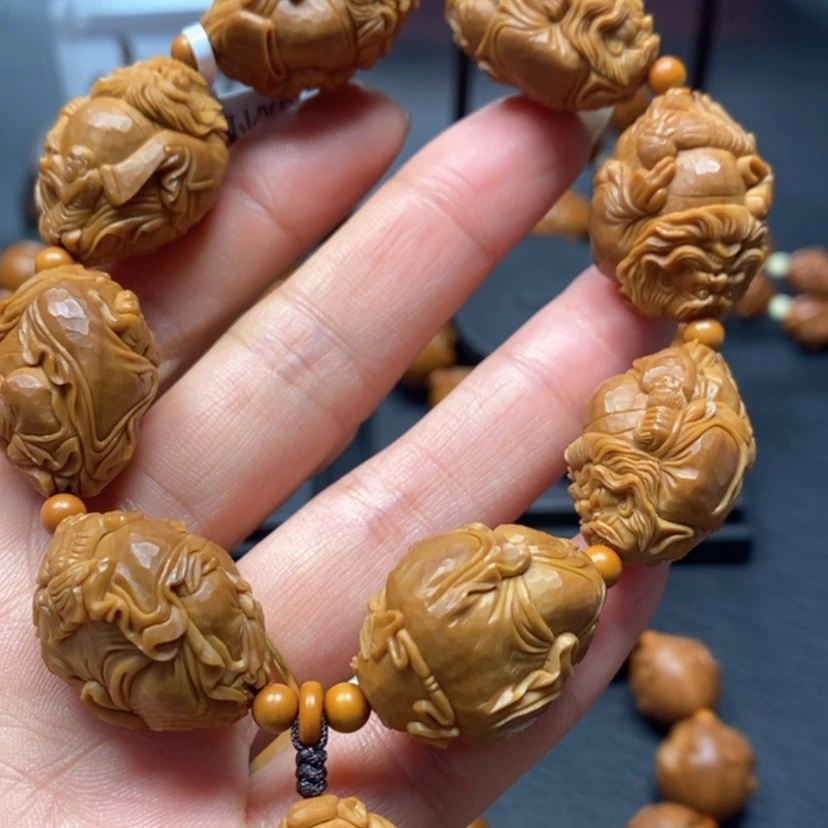 【闪购商品】橄榄核雕钟馗