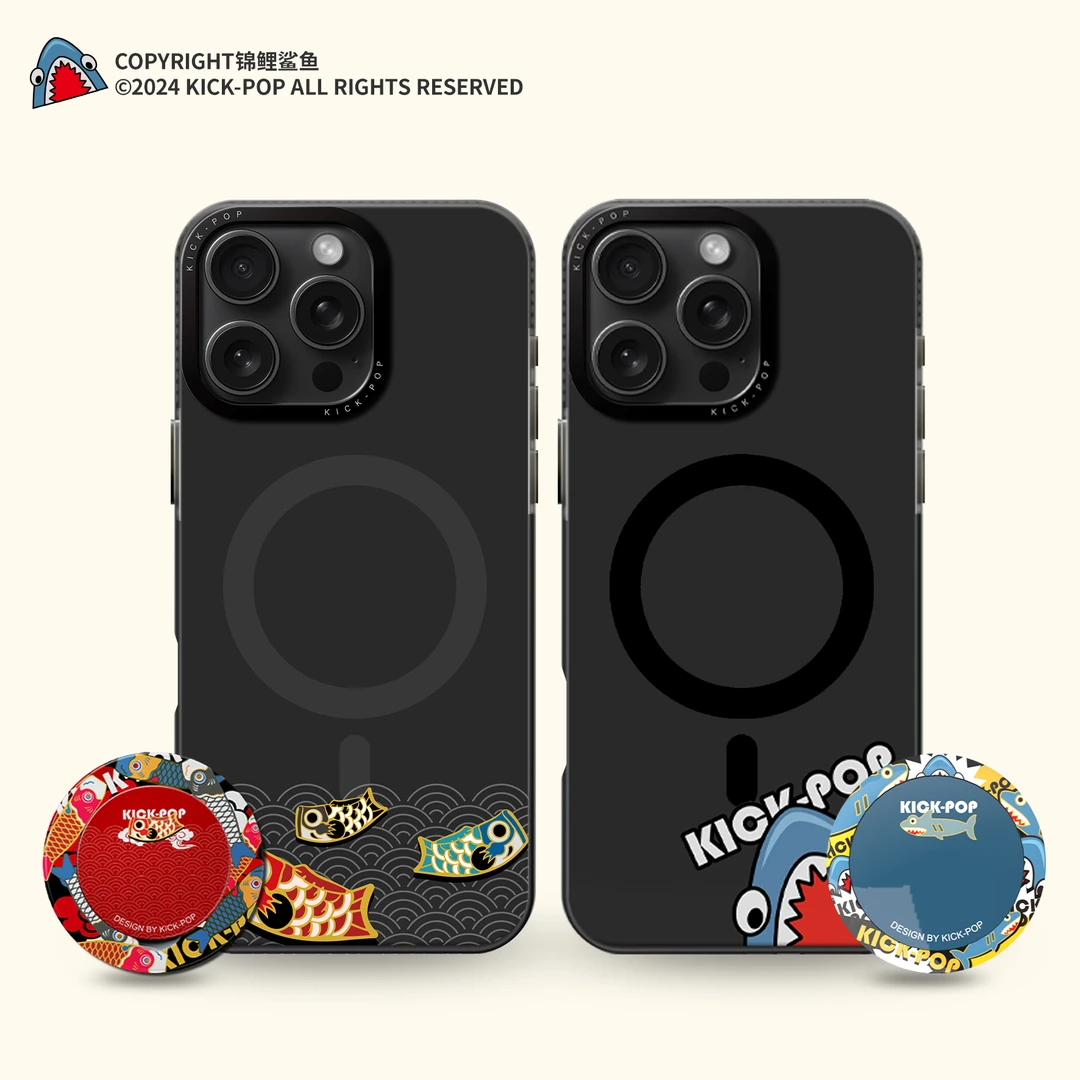 KICK-POP大唐双鱼15PROMAX/16/16PRO/16PROMAX/MATE60PRO磁吸壳