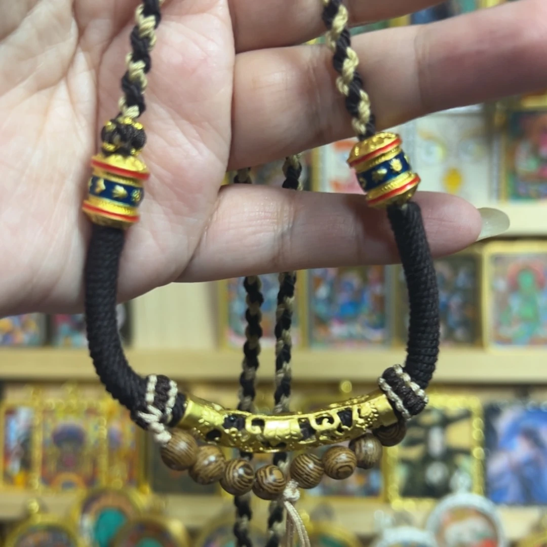 【闪购商品】浅*藏式手工编织脖挂