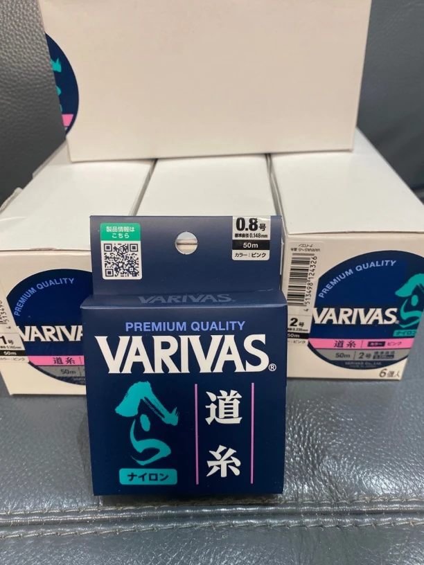 日本进口瓦里瓦斯鱼线新款 道系 粉色主线 正品。粉丝绑线组专用。