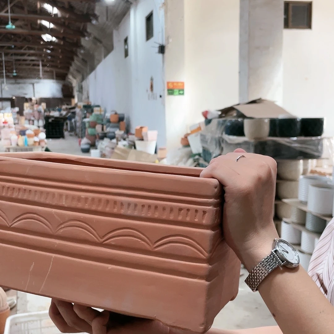 【闪购商品】红陶20CM（含）-50CM（不含）经典美式长方28-15-16