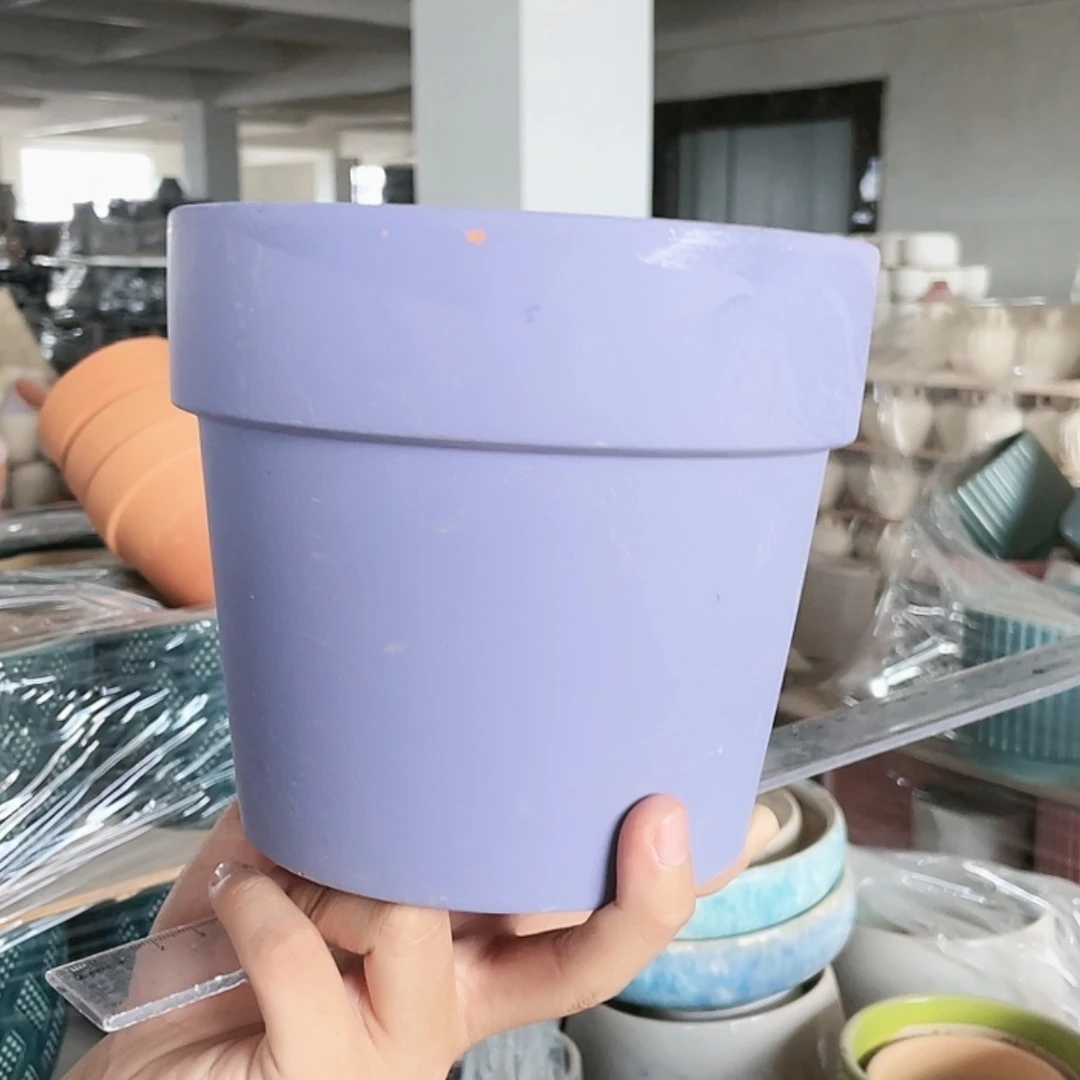 【闪购商品】红陶20CM(含)-50CM(不含)平面紫16-14
