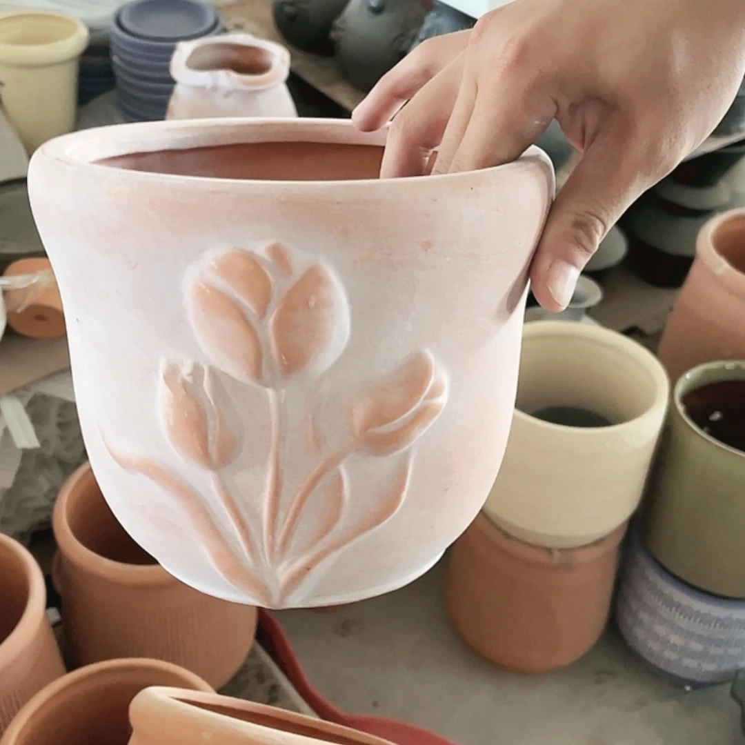 【闪购商品】红陶20CM（含）-50CM（不含）复古郁金香17-15