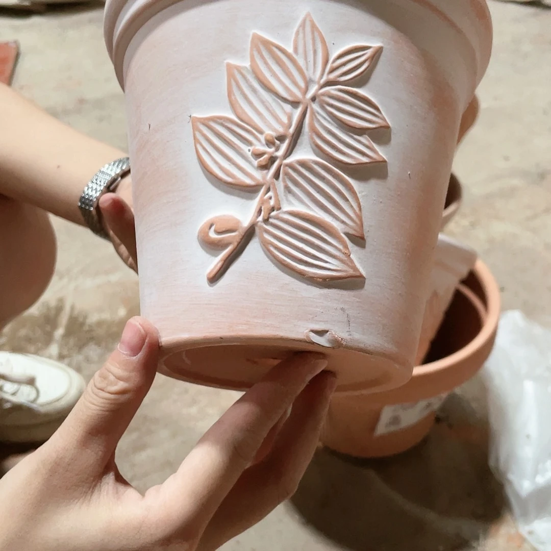 【闪购商品】红陶20CM(含)-50CM(不含)微瑕复古枫叶小号16-14