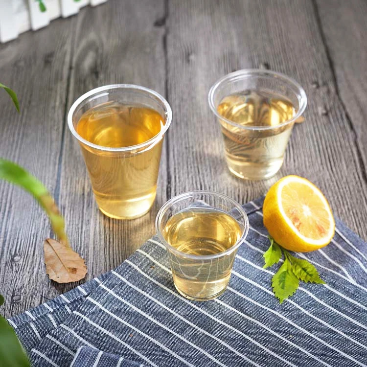 一次性杯子PP家用一口杯透明加厚杯子试饮杯小茶杯一次性白酒杯