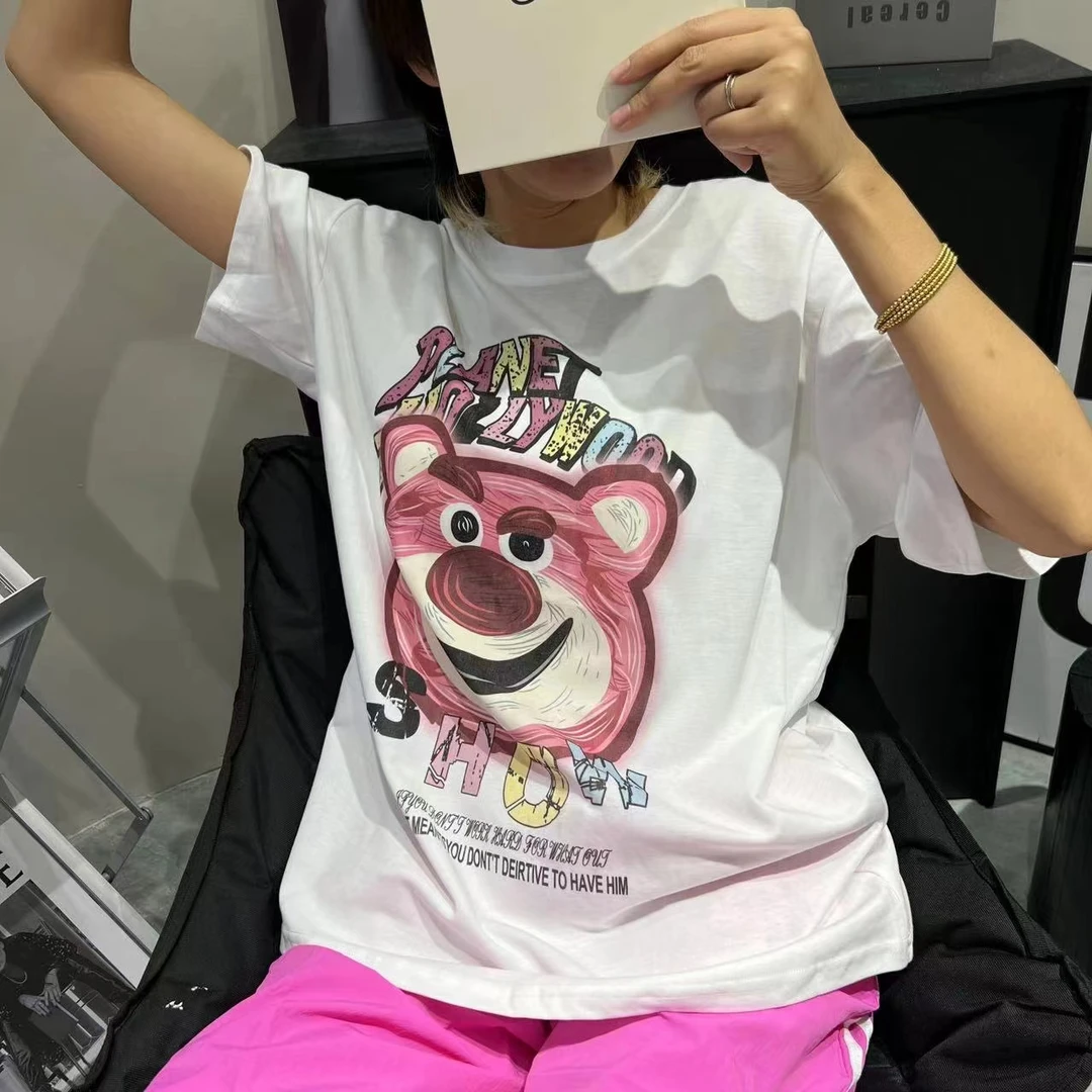 【HK潮牌T恤】中大童2025夏季新款短袖街头网红穿搭潮流上衣2886