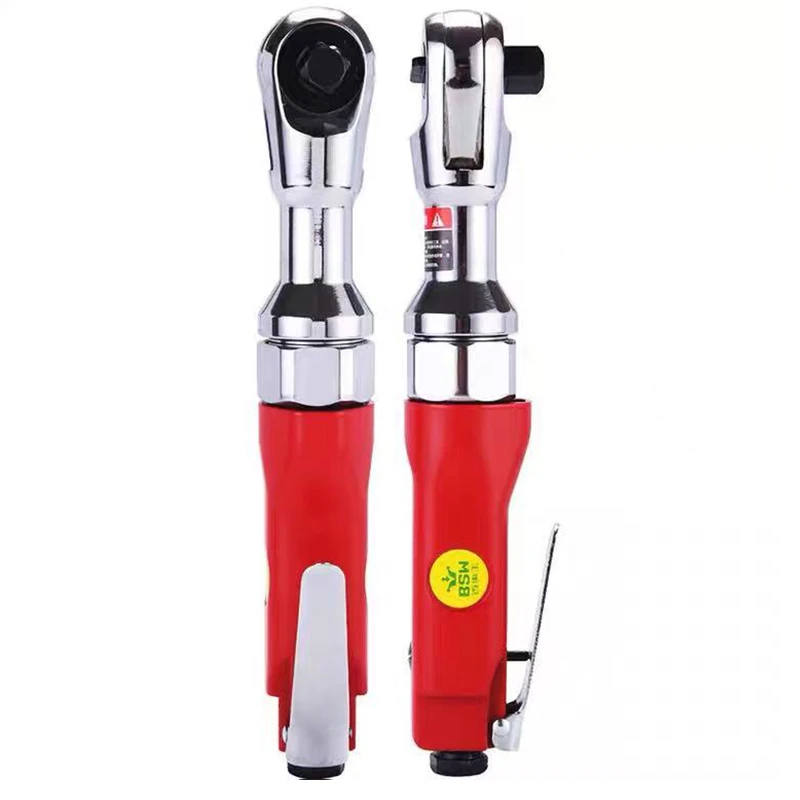 气动棘轮扳手90度大扭力1/2寸3/8寸L直角小风炮扳手气动工具拆卸