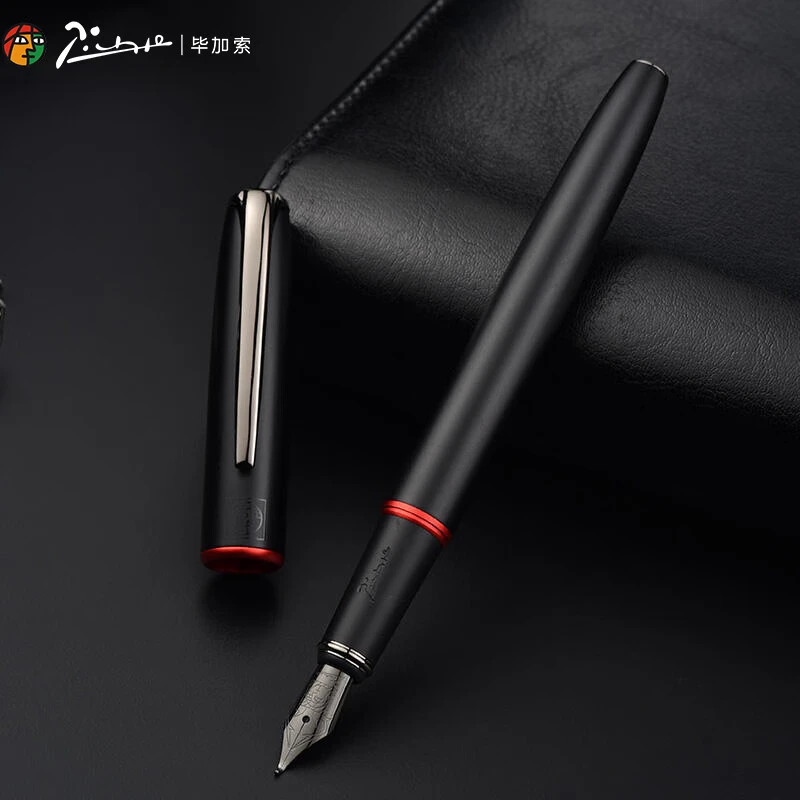 毕加索（pi）美工笔弯头弯尖书法钢笔男女士练字成人学生用笔明尖