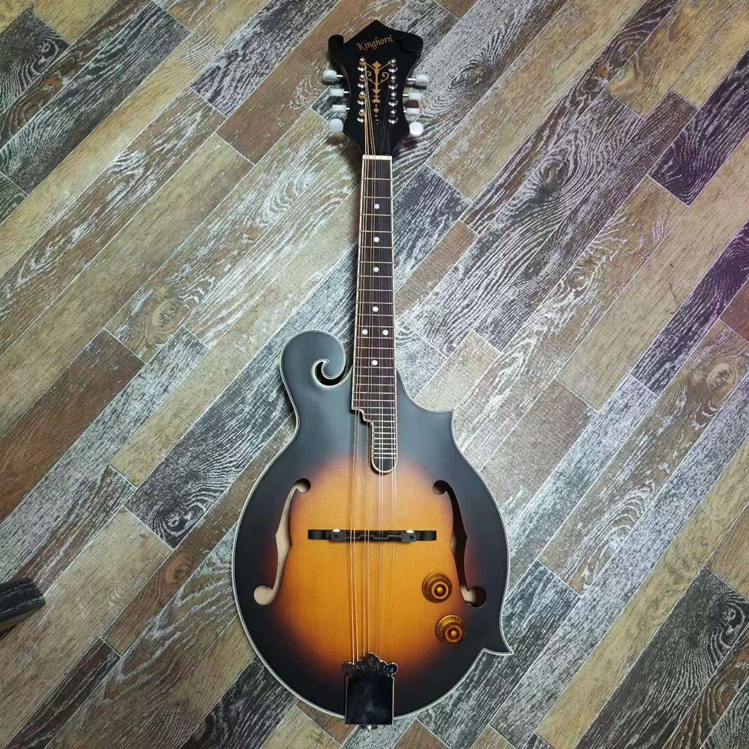 曼陀铃云杉枫木哑光30寸电箱款F型