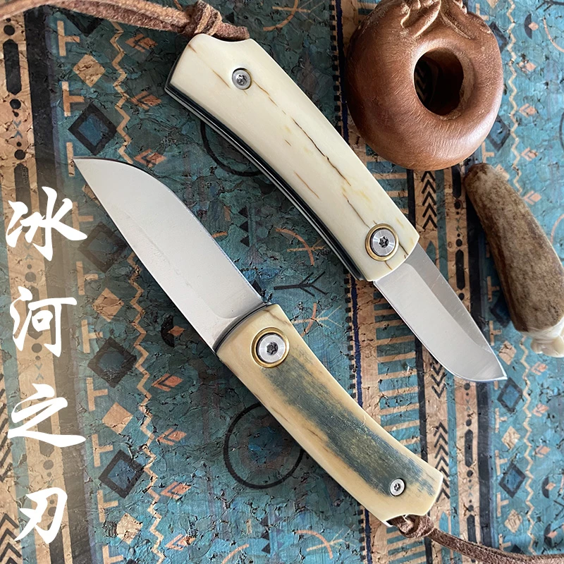 刀苑阁刀手工刀水果刀折刀户外露营便携刀具锋利折叠刀家用小刀