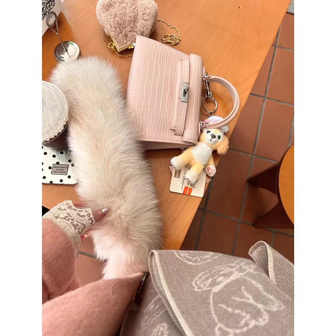 THE YIIX【小阿狸】狐狸毛围脖冬季女