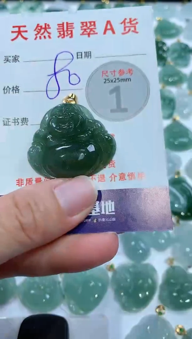 【闪购商品】翡翠颈饰未镶嵌1