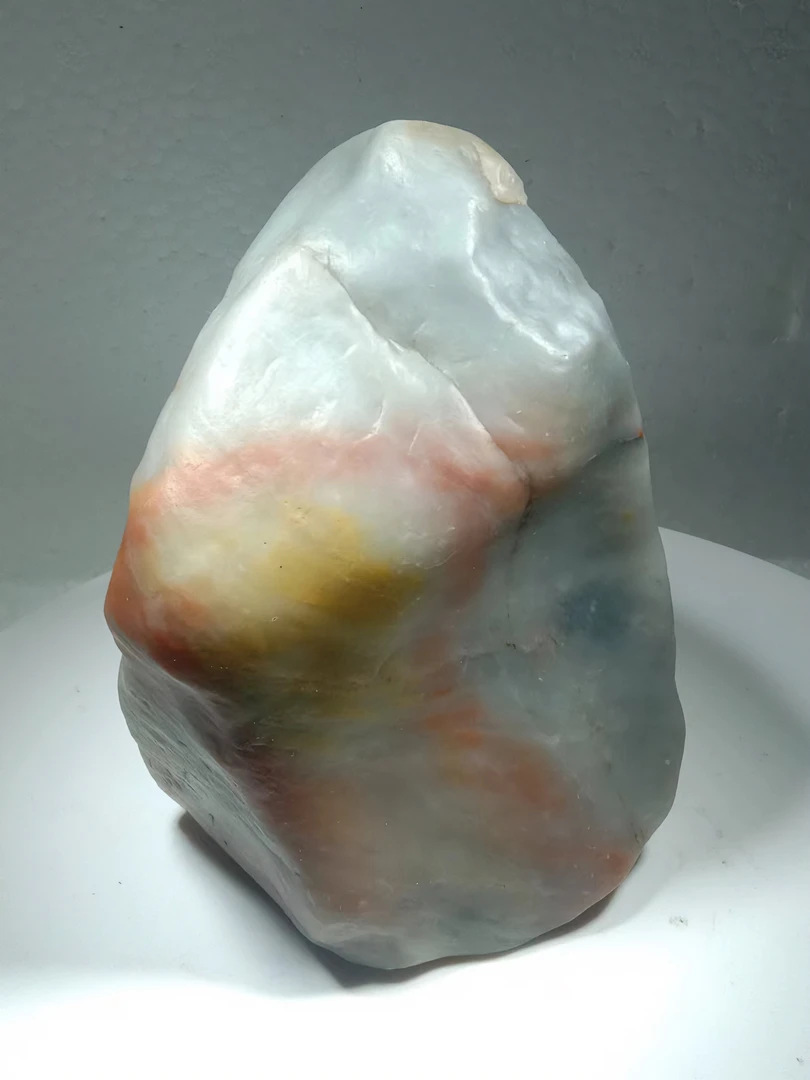 新疆手工戈壁石奇石泥石精美密封原石摆件工艺品手把件庭院石