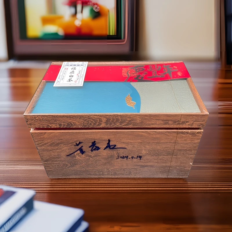 V9高级2022牡丹王藏品级正味福鼎白茶+手绘釉下彩薄胎精品盖碗