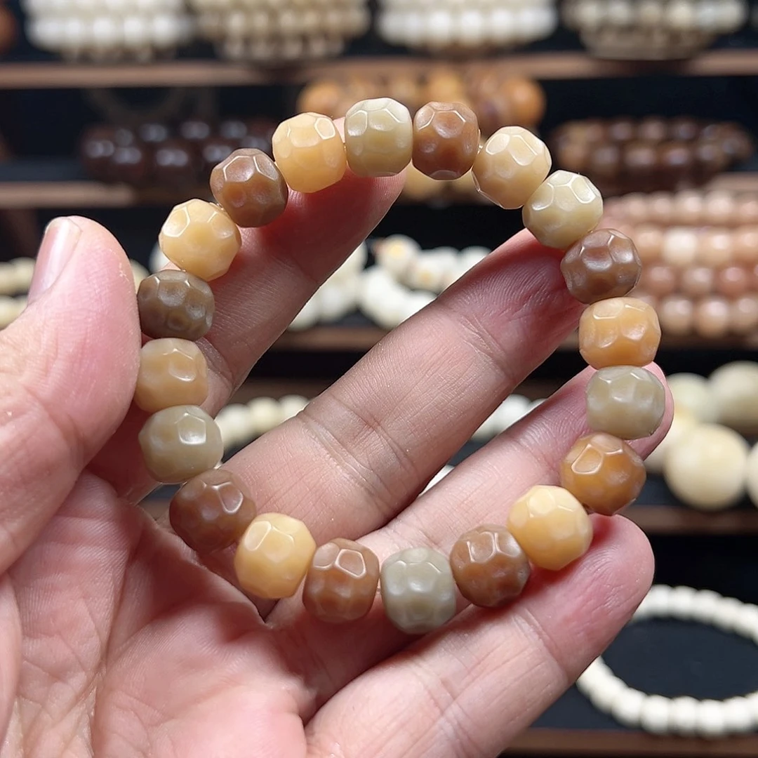 菩提根/象牙果手串卡11 无相 S36