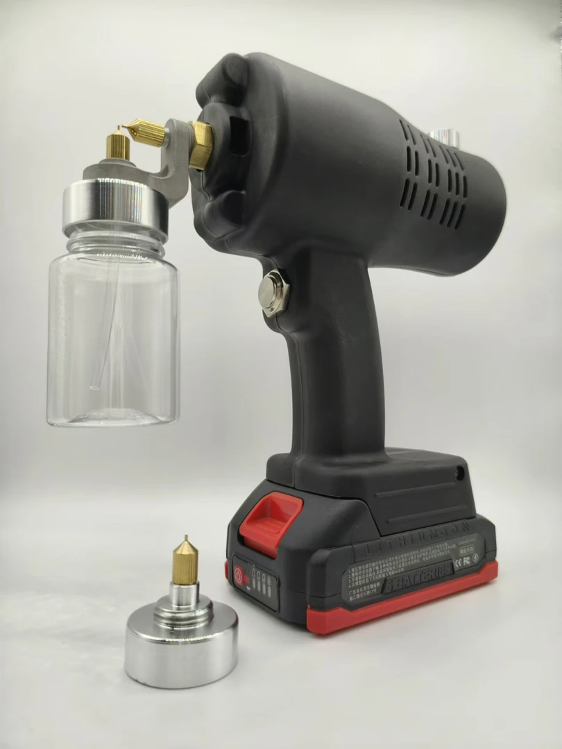 喜朴5代升级版专业级锂电雾化喷枪调压大气压美容维修上色改色