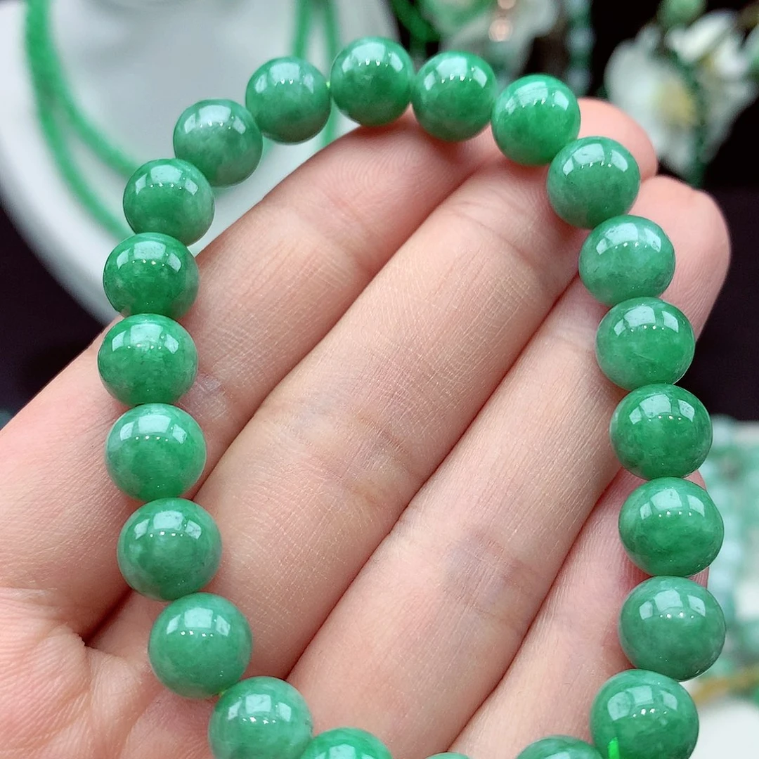 翡翠手链未镶嵌手链